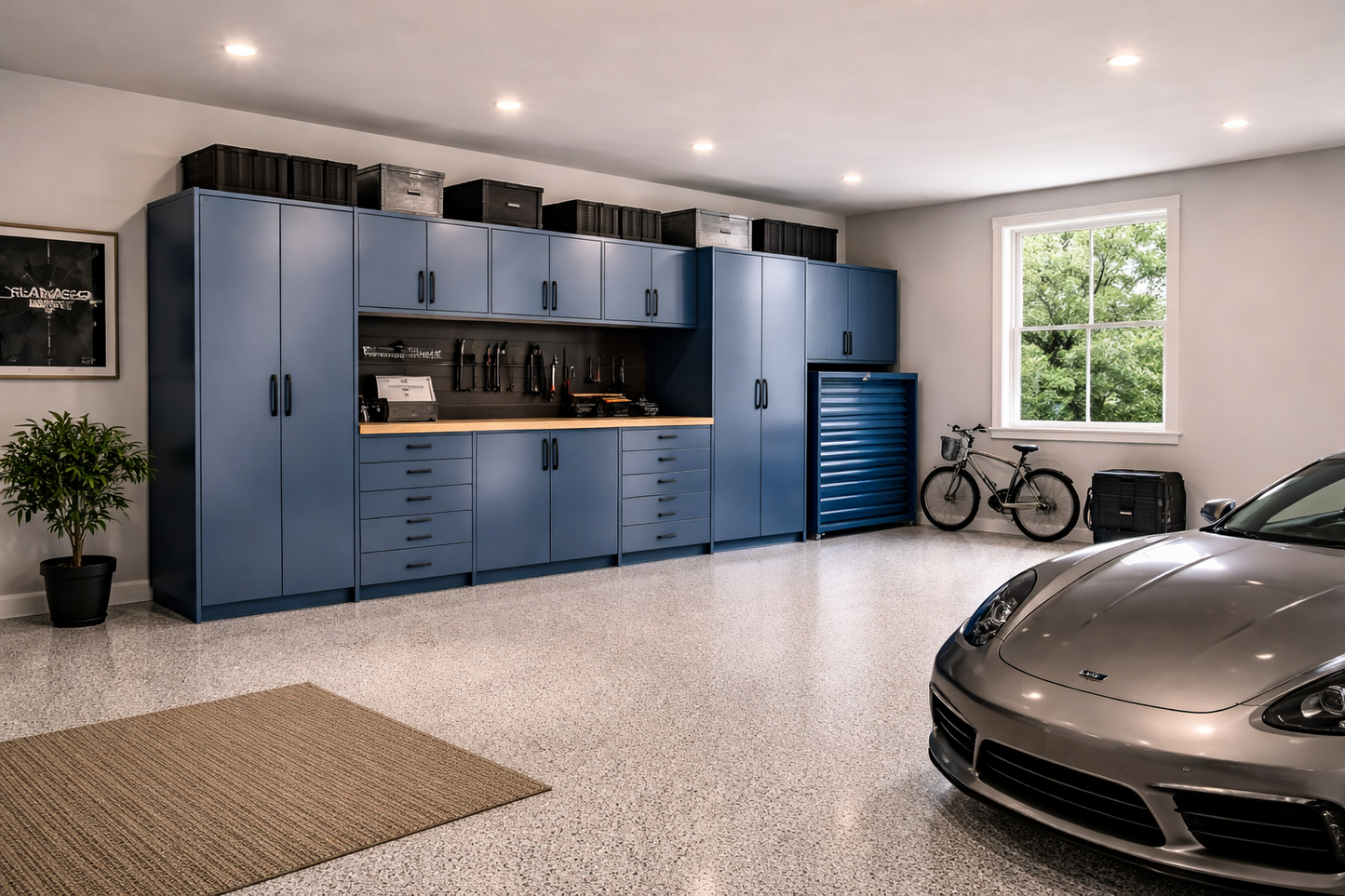 Pure Garages Milan Garage Cabinet System