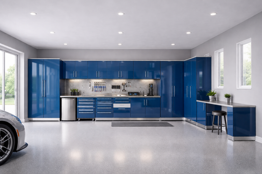 Pure Garages Paris Garage Cabinet System